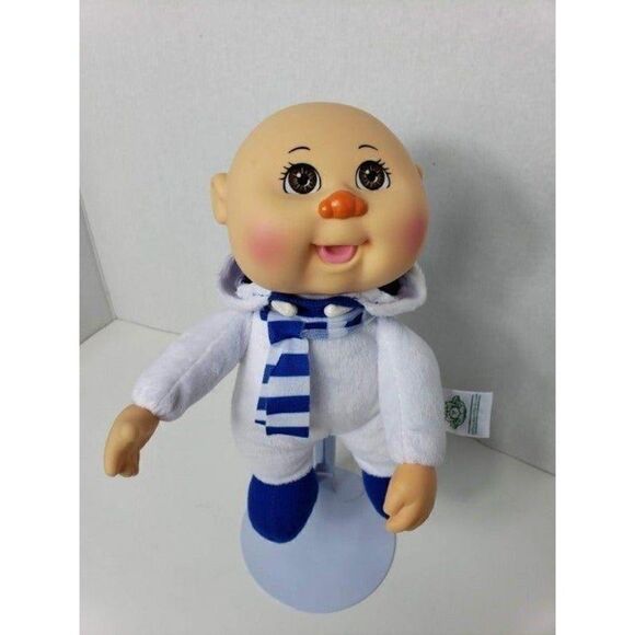 Cabbage Patch Kids Cutie Holiday Helper Douglas Snowman Christmas Doll NWOT - Picture 4 of 9